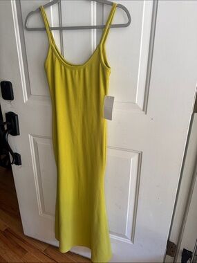 Sleeveless Ribbed Maxi Dress